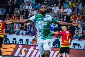 Kelechi Iheanacho scores 12th Bursaspor goal in 2-1 defeat to Mardin 1969