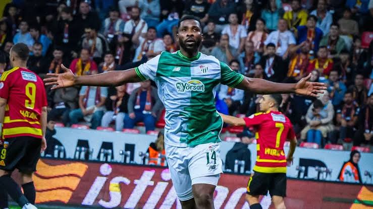 Kelechi Iheanacho scores 12th Bursaspor goal in 2-1 defeat to Mardin 1969